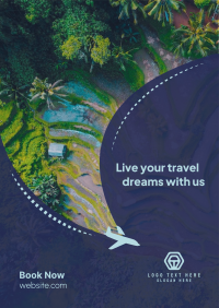Your Travel Dreams Flyer Image Preview