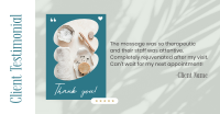 Beauty Spa Testimonial Facebook ad Image Preview