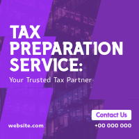 Your Trusted Tax Partner Instagram Post Design