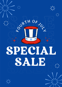 Quirky 4th of July Special Sale Poster Preview