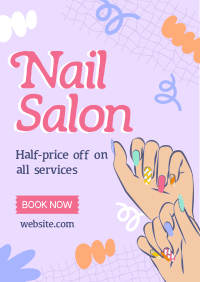 Aesthetic Nails Flyer Image Preview