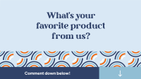 Best Product Survey Facebook event cover Image Preview