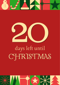 Modern Christmas Countdown Flyer Image Preview