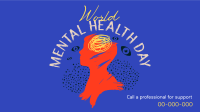 Support Mental Health Facebook Event Cover Design