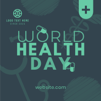 Pharmaceutical Health Day Instagram Post Design
