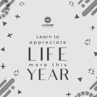 Appreciation New Year Instagram Post Design