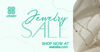 Clean Minimalist Jewelry Sale Facebook ad Image Preview