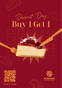 Cheesy Cheesecake Poster Image Preview