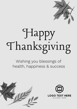 Happy Thanksgiving Flyer Image Preview