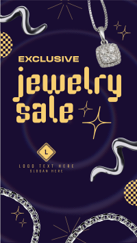 Y2k Jewelry Sale Instagram Story Design