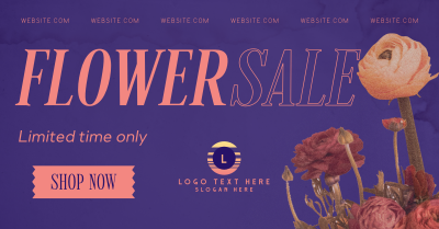 Flower Boutique  Sale Facebook ad Image Preview