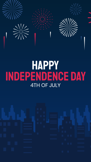 Independence Celebration Facebook story