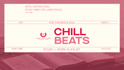 Calm Study Playlist YouTube cover (channel art) Image Preview