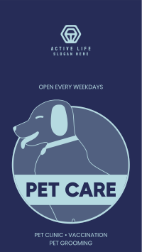 Pet Care Services Instagram story Image Preview