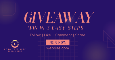 Giveaway Express Facebook ad Image Preview