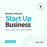 Simple Business Podcast Instagram post Image Preview