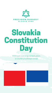 Slovakia Constitution Day Greeting TikTok Video Image Preview