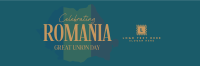Romanian Celebration Twitter Header Image Preview