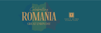 Romanian Celebration Twitter header (cover) Image Preview