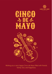 Bright and Colorful Cinco De Mayo Flyer Image Preview