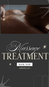 Hot Massage Treatment Instagram reel Image Preview