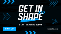 Fitness Training Facebook Event Cover Image Preview