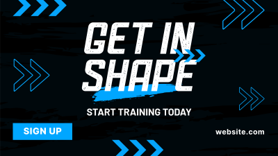 Fitness Training Facebook event cover Image Preview