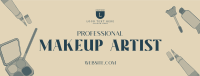 Makeup Artist for Hire Facebook cover Image Preview