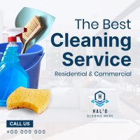 The Best Cleaning Service Instagram Post Image Preview