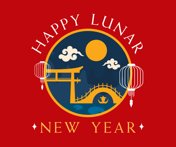 Happy Lunar Year Facebook Post Design Image Preview