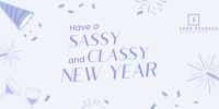 Sassy New Year Spirit Twitter post Image Preview