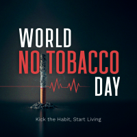 No Tobacco Day Linkedin Post Image Preview