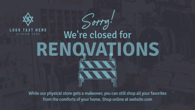 Closed for Renovations Facebook event cover Image Preview