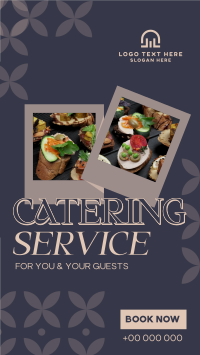 Catering Service Business TikTok Video Design
