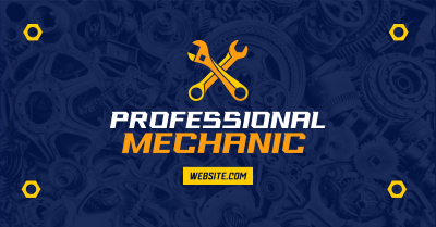 Professional Auto Mechanic Facebook ad Image Preview