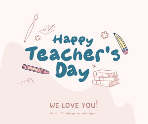 Teachers Day Greeting Facebook post Image Preview