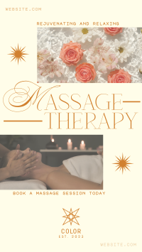 Sophisticated Massage Therapy Instagram Reel Image Preview