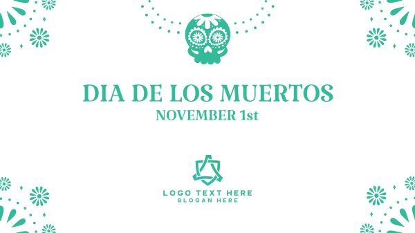 Dia De Muertos Facebook Event Cover Design Image Preview