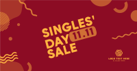11.11 Singles' Sale Facebook ad Image Preview