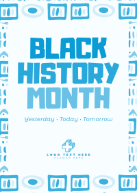 Modern Black History Month Flyer Image Preview