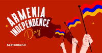 Celebrate Armenia Independence Facebook Ad Design
