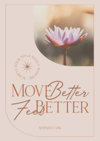 Minimalist Yoga Equipment  Flyer Image Preview