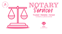 Reliable Notary Facebook Event Cover Design