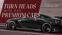 Premium Car Rental Facebook event cover Image Preview