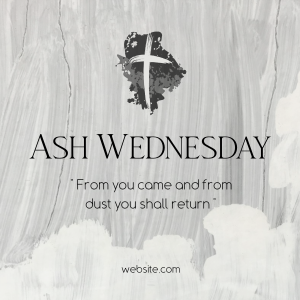 Ash Wednesday Celebration Instagram post Image Preview