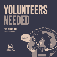 Humanitarian Community Volunteers Instagram post Image Preview
