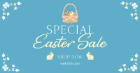 Easter Bunny Sale Facebook Ad Image Preview