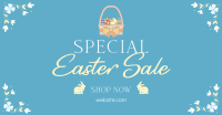 Easter Bunny Sale Facebook Ad Design
