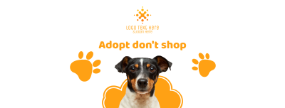Adopt don't shop Facebook cover Image Preview