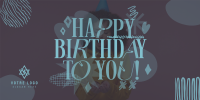 Quirky Birthday Celebration Twitter post Image Preview